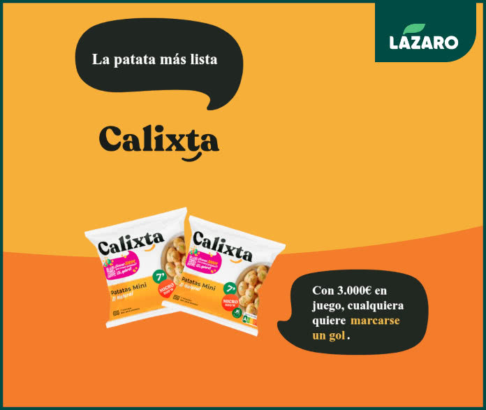 Sorteo Por Compra Patatas Mini Calixta 3000 €