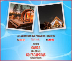Sorteo Por Compra Rafaello Nutella Kinder 60 Experiencias Wonderbox