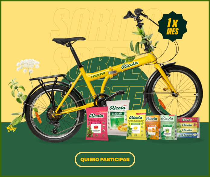Sorteo por Compra Ricola 43 Bicis Moma
