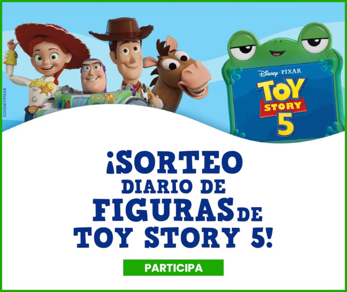 Sorteo Puleva Figuras Toy Story 5