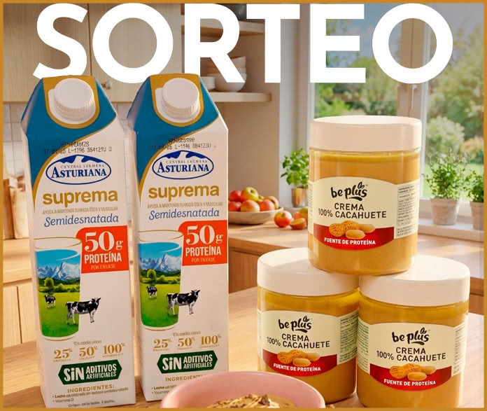 Sorteo Instagram Central Lechera y Be Plus