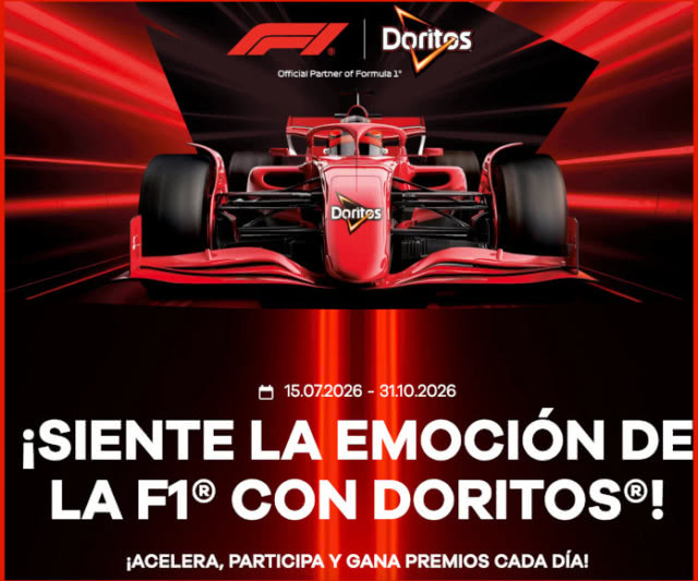 Sorteo Por Compra Doritos Formula 1
