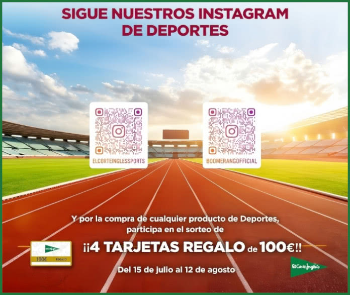 Sorteo por Compra El Corte Inglés