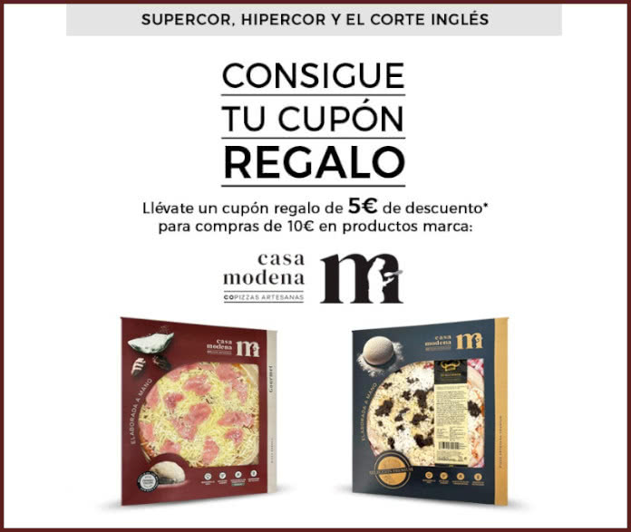 400 cupones El Corte Inglés