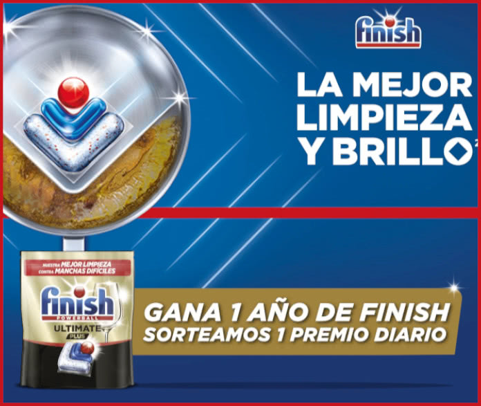 Sorteo por compra Finish