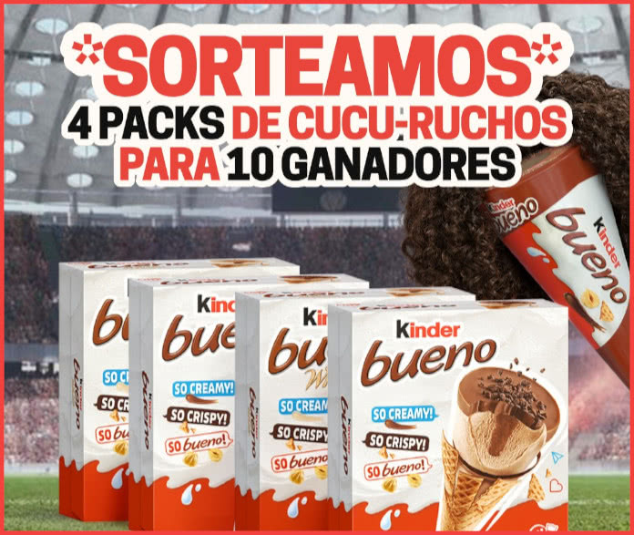 Sorteo Instagram Kinder Bueno