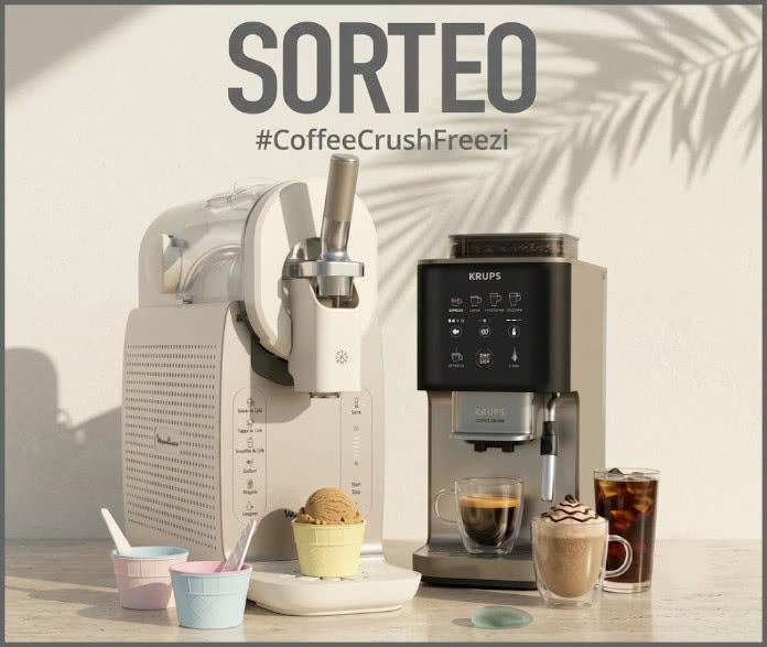 Sorteo Instagram y Facebook Krups cafetera Coffee Crush