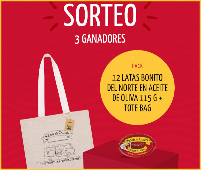 Sorteo Instagram Palacio de Oriente