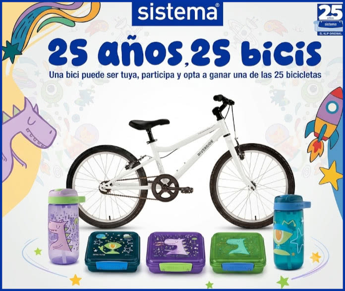 Sorteo por Compra Sistema 25 Bicicletas