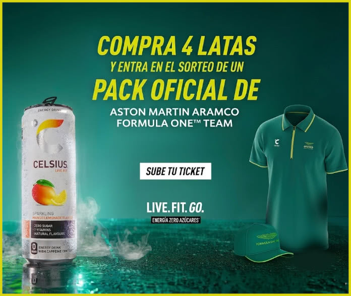 Sorteo por compra Celsius