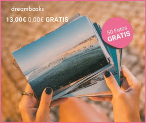 Gratis Dreabooks 50 Fotos con costes de envío