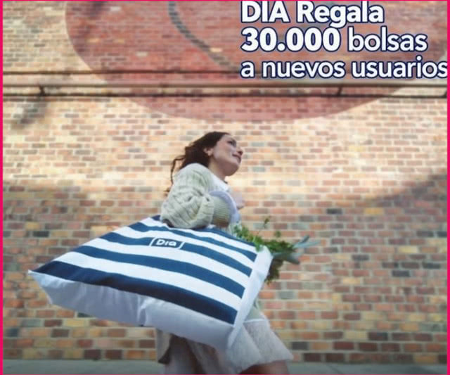 Gratis Supermercados Dia 30.000 Bolsas