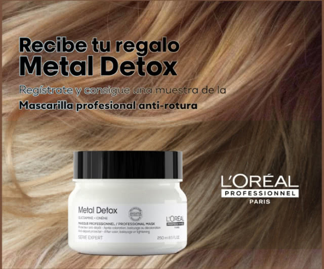 Muestras Gratis Metal Detox Anti Rotura