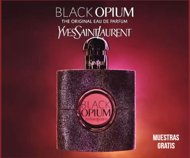 Muestras Gratis Yves Saint Laurent Black Opium Recoger