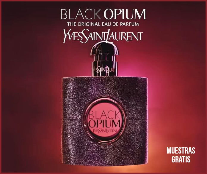 Muestras Gratis Yves Saint Laurent Black Opium Recoger