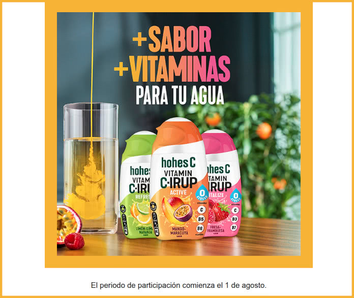 Reembolso Granini Vitamin C Irup