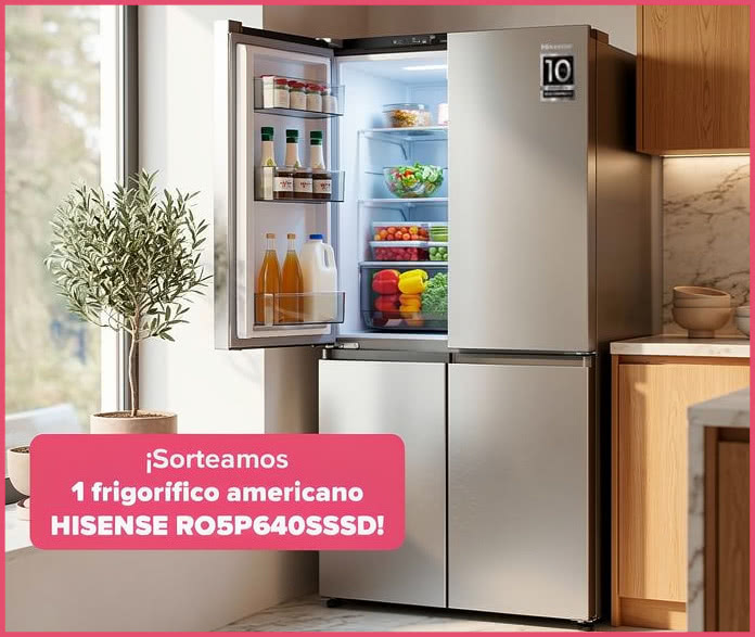 Sorteo Carrefour Frigorifico Americano Hisense