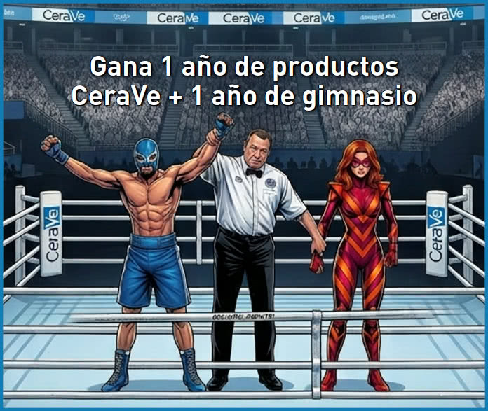 Sorteo Cerave 12 Meses Lote Gimnasio