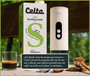 Sorteo Leche Celta Cafetera Portatil