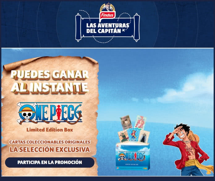 Sorteo Por Compra Findus One Piece