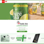 Sorteo Por Compra Fuze Tea Dia 84 Premios