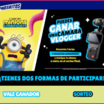 Sorteo Por Compra Phoskitos Camara Vlogger Tarjetas