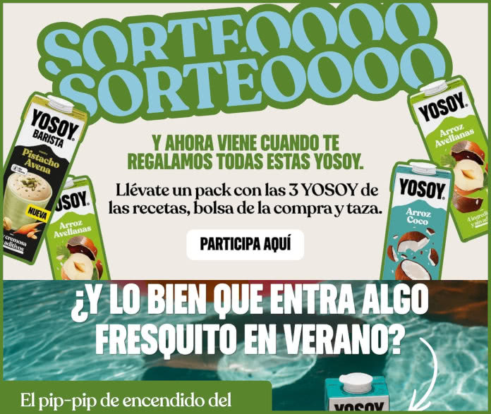Sorteo Yosoy 3 Recetas