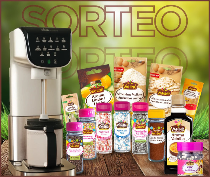 Sorteo Instagram Ufesa y Vahiné