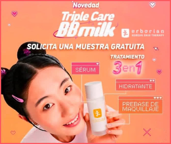 Muestras Gratis Erborian Triple Care Bbmilk
