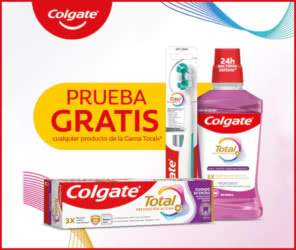 Prueba Gratis Colgate Gama Total