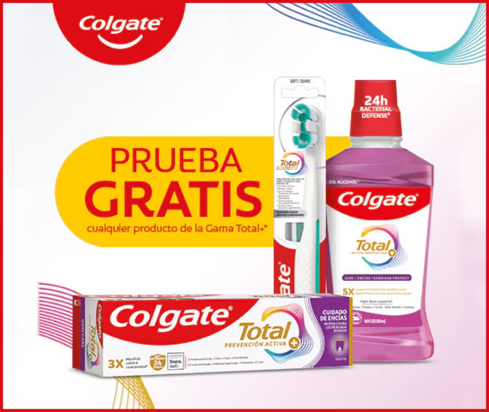 Prueba Gratis Colgate Gama Total