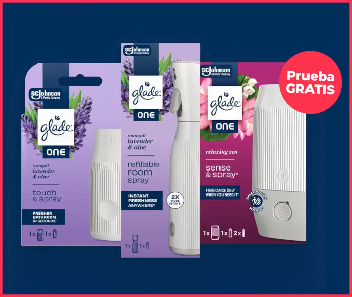 Prueba Gratis Glade One Aerosol Touch