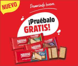 Prueba Gratis Nestlé Choco Trio