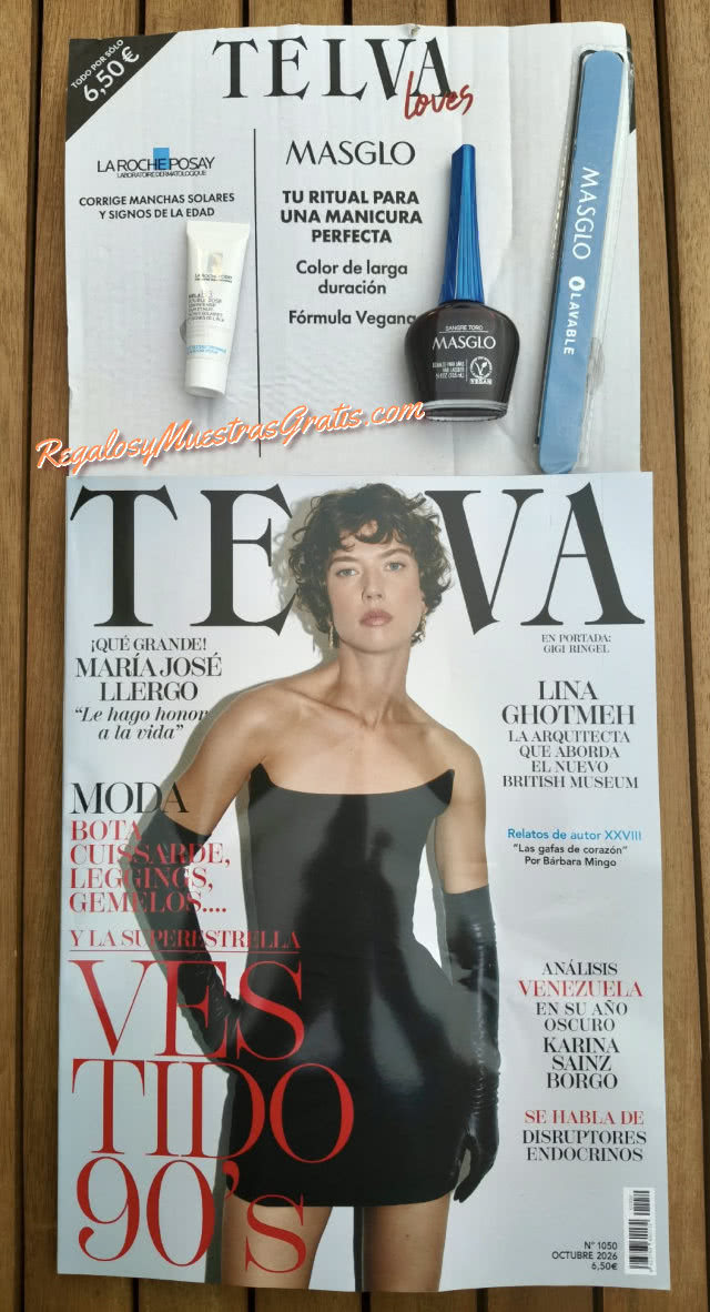 Regalos Revistas Octubre 2026 Telva