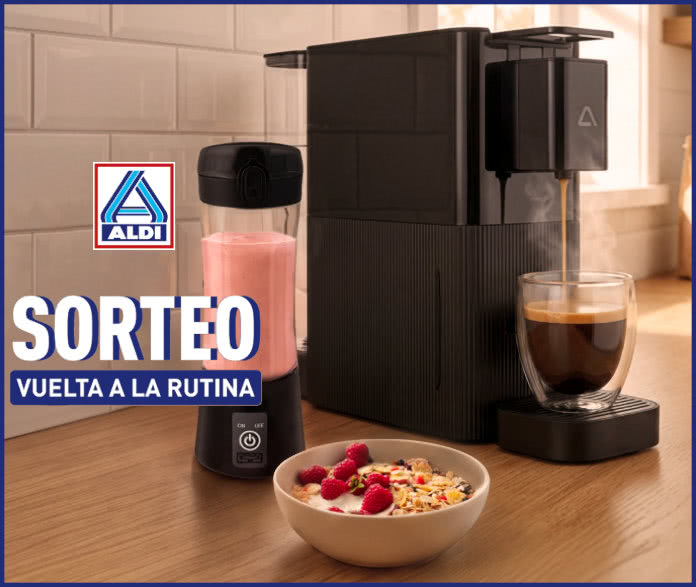 Sorteo Aldi Cafetera Batidora