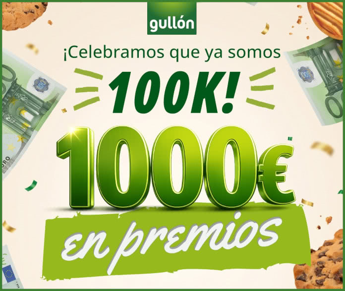 Sorteo Gullón 1000 Euros