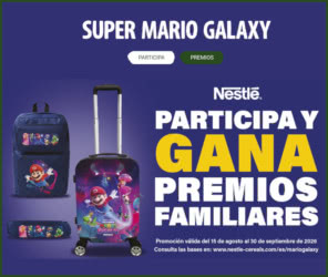 Sorteo Por Compra Nestle Cereales Super Mario Galaxy