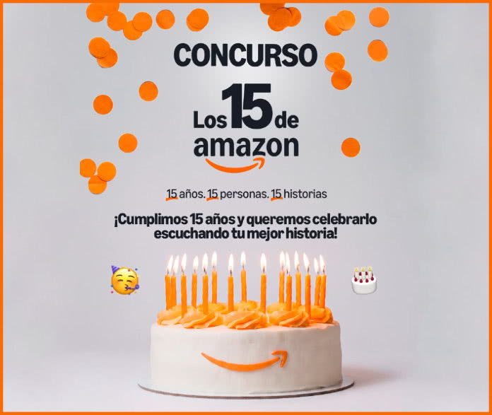 Sorteo Amazon 15 Premios 250 Euros