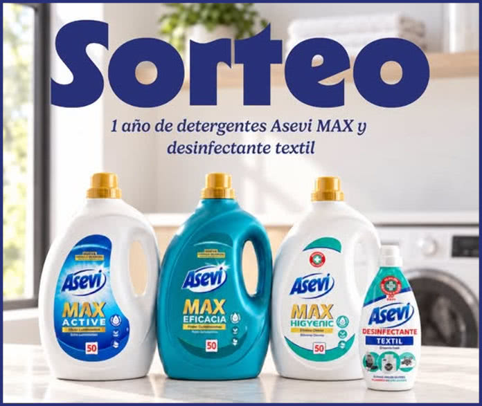 Sorteo Asevi Lote 12 Meses Max Desinfectante