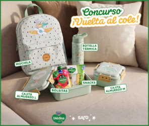 Sorteo Bledina Saro Baby Vuelta Al Cole