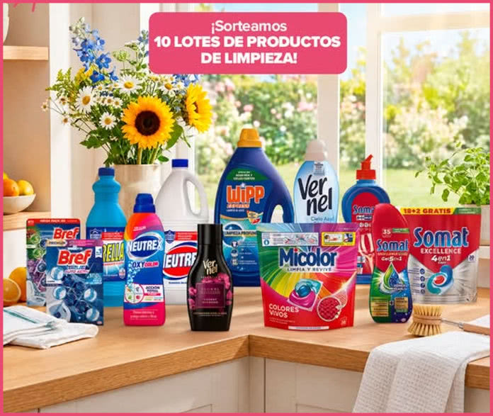 Sorteo Carrefour 10 Lotes Limpieza Hogar