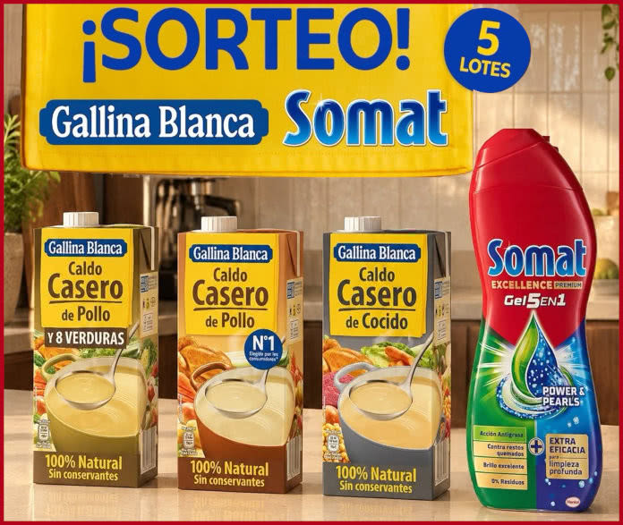 Sorteo Gallina Blanca Somat 5 Lotes 3