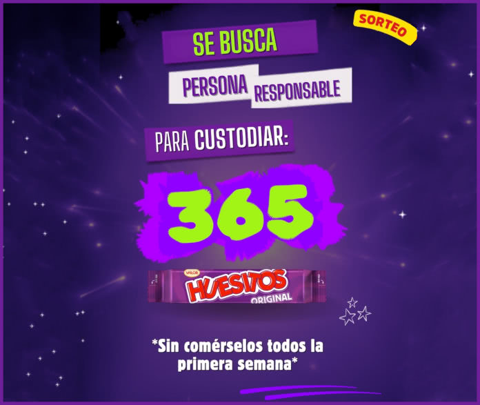 Sorteo Huesito 365 Unidades