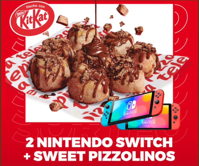 Sorteo Kit Kat 2 Nintendo Switch Pizzolinos