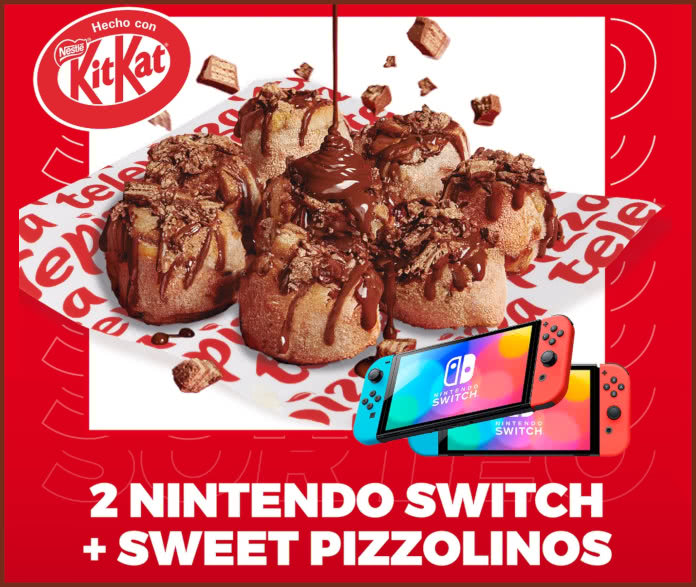 Sorteo Kit Kat 2 Nintendo Switch Pizzolinos