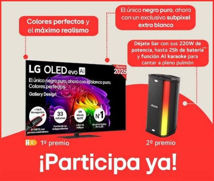 Sorteo Lg Tv Oled G6 Altavoz