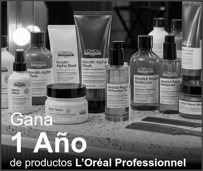 Sorteo Loreal Professionel Vogue Lote 12 Meses