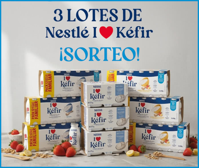 Sorteo Nestle Kefir 3 Lotes Más