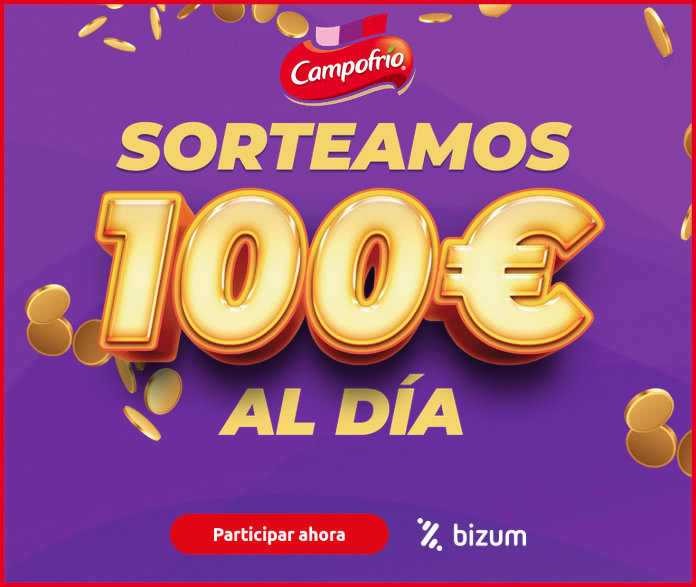 Sorteo Por Compra Campofrio 100 Euros Diarios Bizum