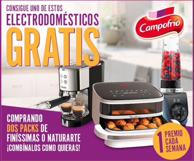 Sorteo Por Compra Campofrio Electrodomésticos